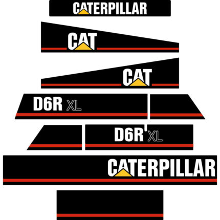 CAT D6R XL Series 1 Decal Kit
