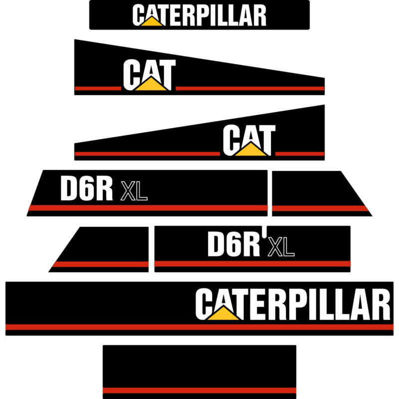 CAT D6R XL Series 1 Decal Kit