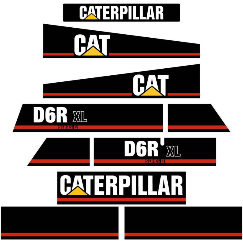 CAT D6R XL Series 2 Decal Kit