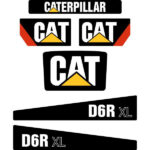 CAT D6R xl Series 2 Decal Kit