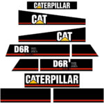 CAT D6R XL Series 2 Decal Kit