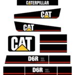 CAT D6R XL Series 3 Decal Kit
