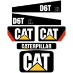 CAT D6T XL Decal Kit