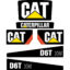 CAT D6T XW Decal Kit