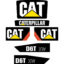 CAT D6T XW Later Decal Kit
