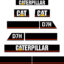 CAT D7H Decal Kit - Dozer 5BH Prefix