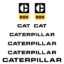 CAT D8H Decal Kit