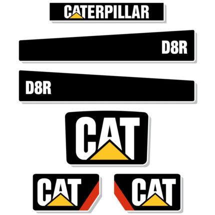 CAT D8R Decal Kit