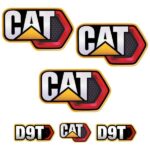 CAT D9T Decal Kit - NEXT GEN STYLE - DOZER