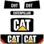 CAT D9T Decals Kit