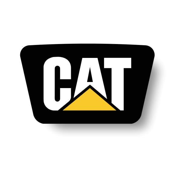 CAT Decal for Counterweight on Excavator CAT Decal for Counterweight on Excavator