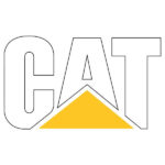 CAT Decal Sticker for Counterweight on Excavator