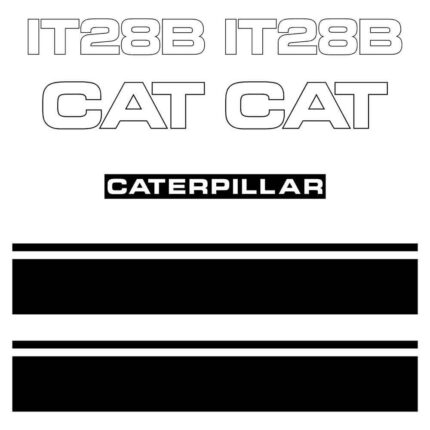 CAT IT28B Decal Kit