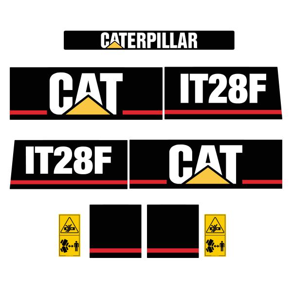 CAT IT28F Decal Kit CAT IT28F Decal Kit