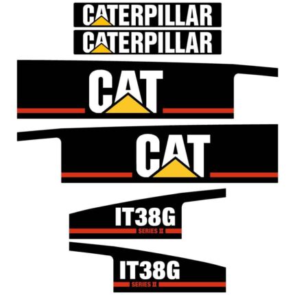 CAT IT38G Series 2 Decal Kit