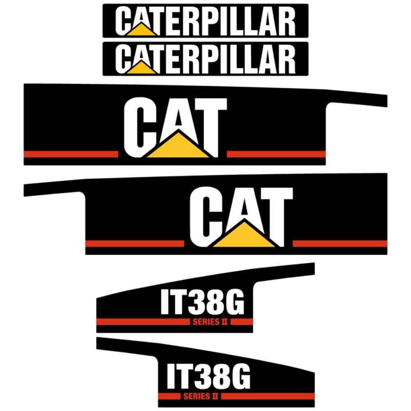 CAT IT38G Series 2 Decal Kit