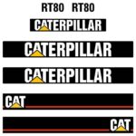 CAT RT80 Decals
