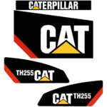 CAT TH255 Decals