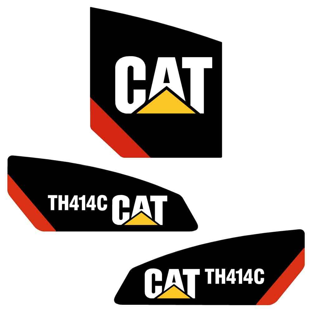 CAT TH414C Decals CAT TH414C Decals