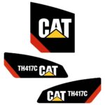 CAT TH414C Decals