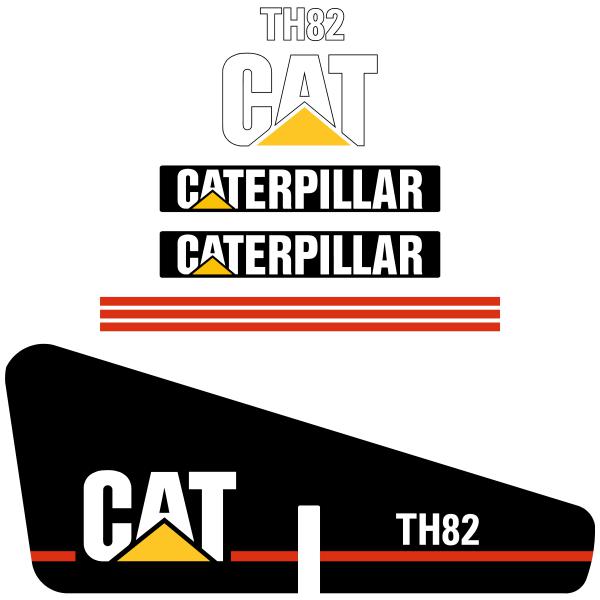CAT TH82 Decals CAT TH82 Decals