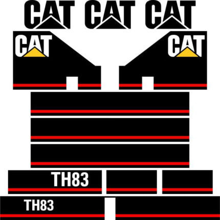 CAT TH83 Decals