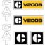 CAT V200B Decal Kit -Forklift