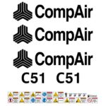 Compair C51 Decal Kit