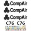 Compair C76 Decal Kit