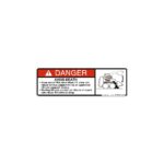 Danger Keep Out Under Lift Arms Decal 6702302