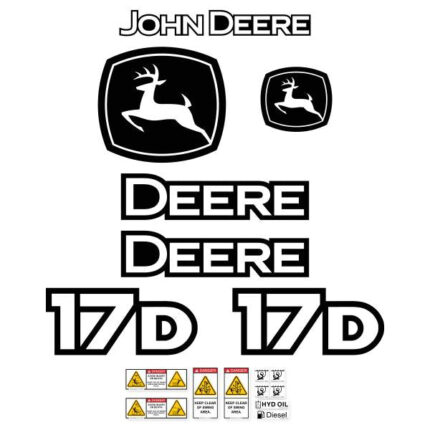 Deere 17D Decal Kit