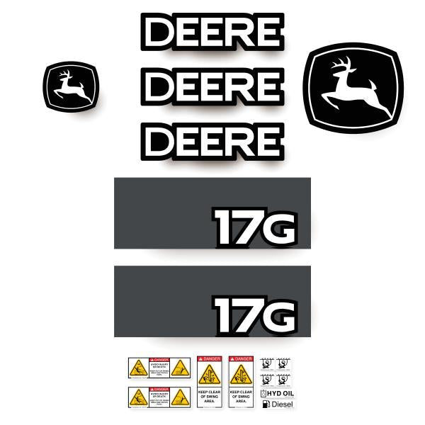Deere 17G Decal Kit Deere 17G Decal Kit