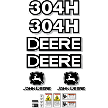 Deere 304H Decal Kit