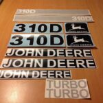 Deere 310D Decal Kit