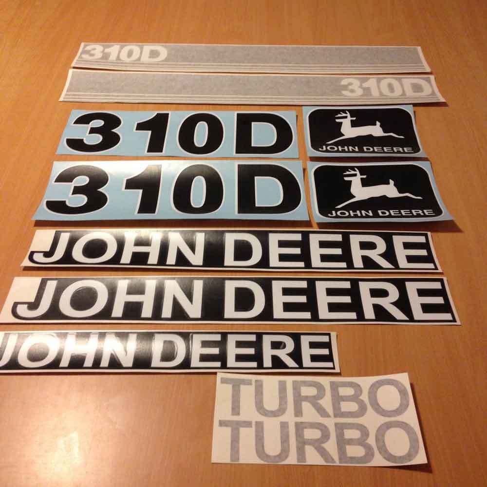Deere 310D Decal Kit Deere 310D Decal Kit