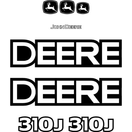 Deere 310J Decal Kit