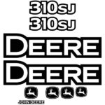 Deere 310SJ Decal Kit