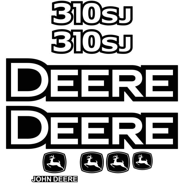 Deere 310SJ Decal Kit Deere 310SJ Decal Kit