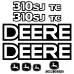 Deere 310SJ TC Decal Kit
