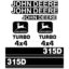 Deere 315D Decal Kit