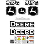 Deere 317G Decal Kit