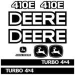 Deere 410E Decal Kit
