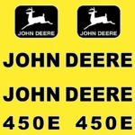 Deere 450E Decal Kit