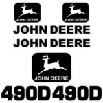 Deere 490D Decal Kit