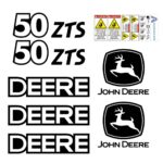 Deere 50 ZTS Decal Kit