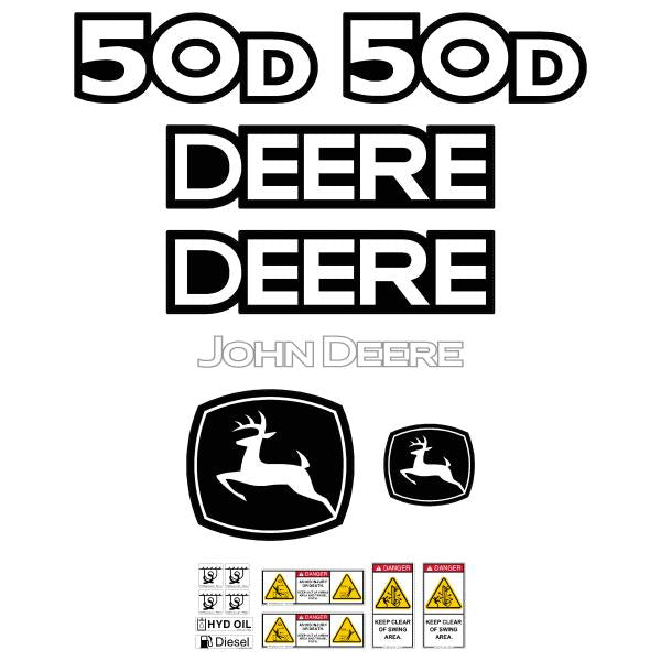Deere 50D ZTS Decal Kit Deere 50D ZTS Decal Kit