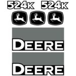 Deere 524K Decal Kit