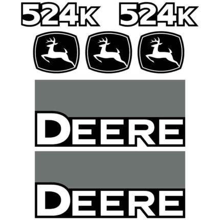 Deere 524K Decal Kit