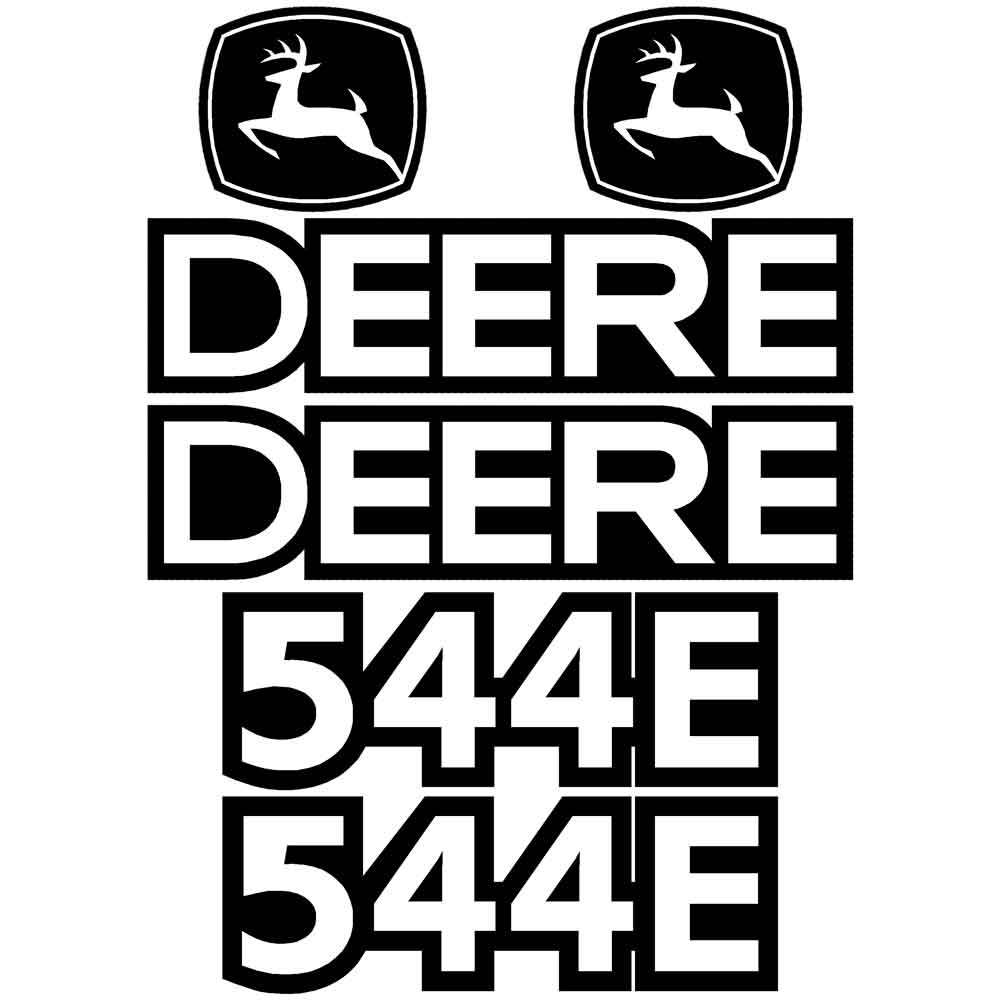 Deere 544E Decal Kit Deere 544E Decal Kit