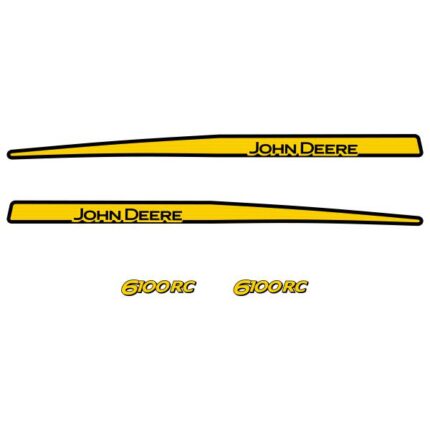 Deere 6100 RC Decal Kit